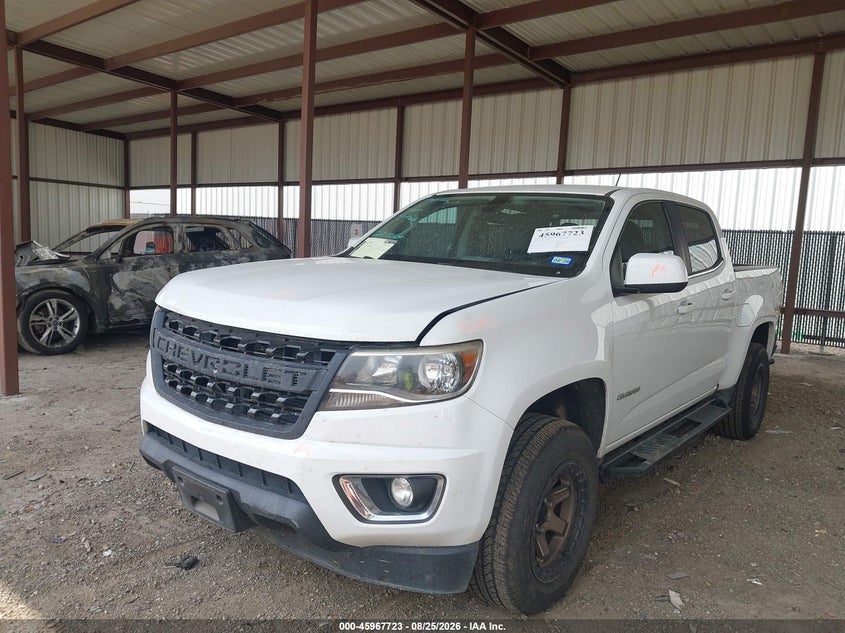 2018 Chevrolet Colorado, Удар сзади, IAAI, VIN 1GCGSBEA4J1237009 — фото 2