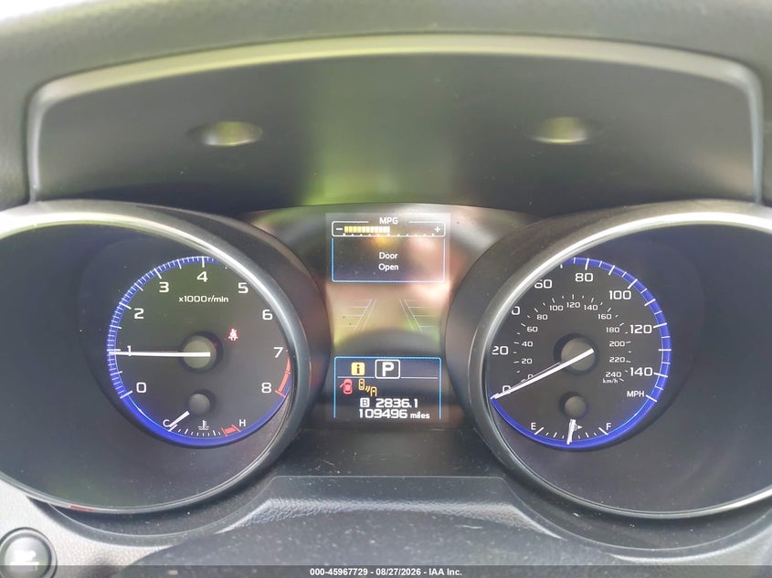2018 SUBARU OUTBACK SPORT UTILITY VEHICLE 2.5L H-4 DOHC, VVT, 175HP