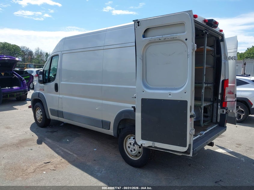 2017 RAM PROMASTER 2500 auction photo 3