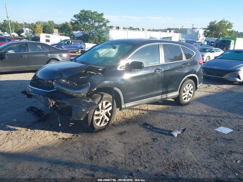 2016 Honda CR-V, Левый перёд, IAAI, VIN 2HKRM4H55GH706364 — фото 2