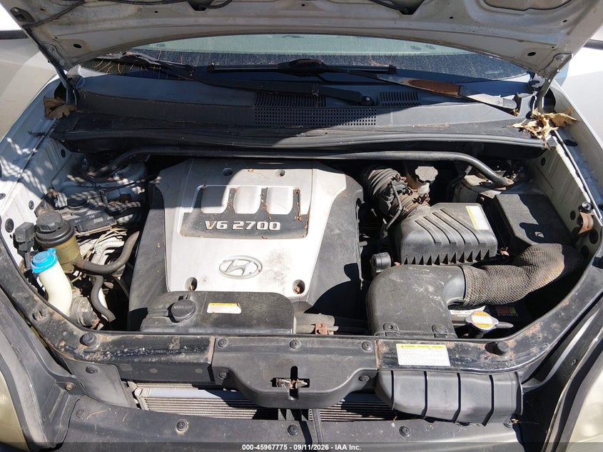 HYUNDAI TUCSON 2005 VIN KM8JN72D45U146346