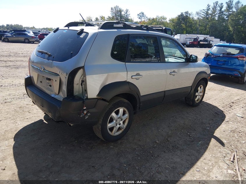 HYUNDAI TUCSON 2005 VIN KM8JN72D45U146346