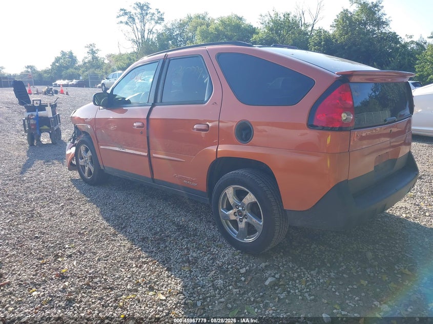 2004 PONTIAC AZTEK SPORT UTILITY VEHICLE 3.4L V-6 185HP