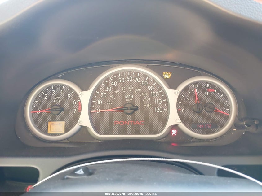 2004 PONTIAC AZTEK SPORT UTILITY VEHICLE 3.4L V-6 185HP