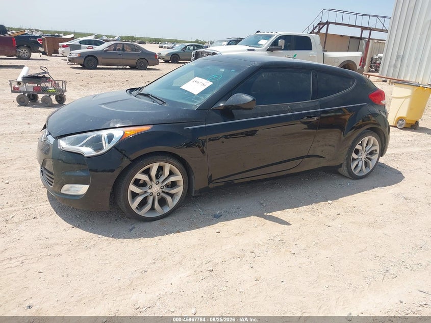 2012 Hyundai Veloster, Удар спереди, IAAI, VIN KMHTC6AD2CU067085 — фото 2