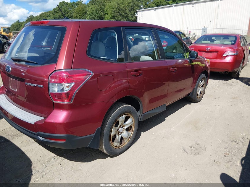 2014 SUBARU FORESTER auction photo 4