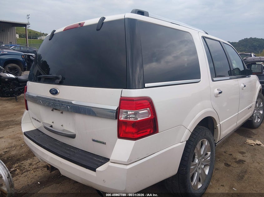 Vin: 1fmju1mt0fef42693, lot: 46467008, ford expedition platinum 20154