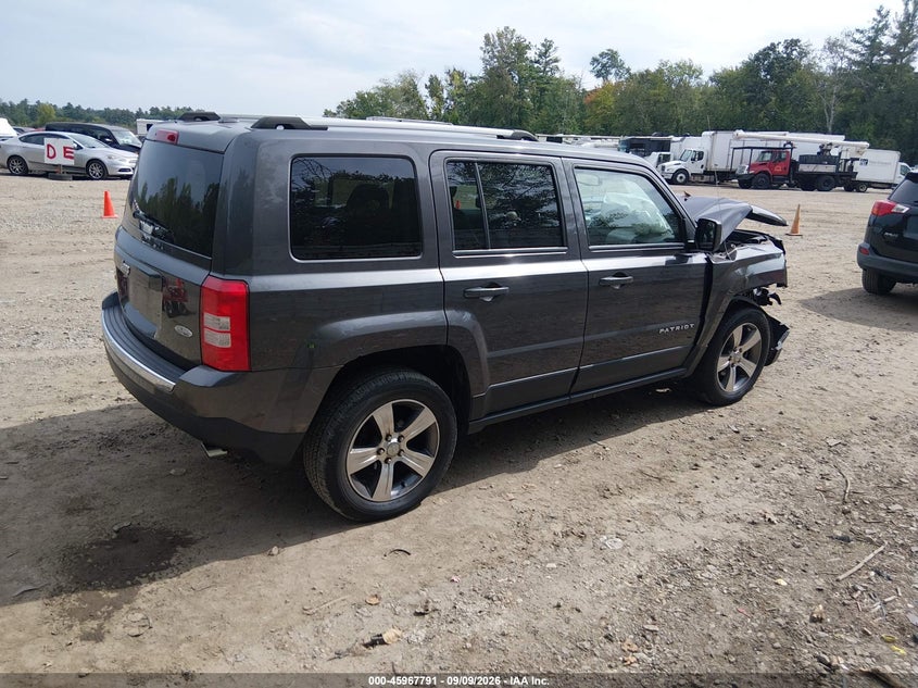 Vin: 1c4njrfb8gd745663, lot: 46467010, jeep patriot high altitude edition 20164