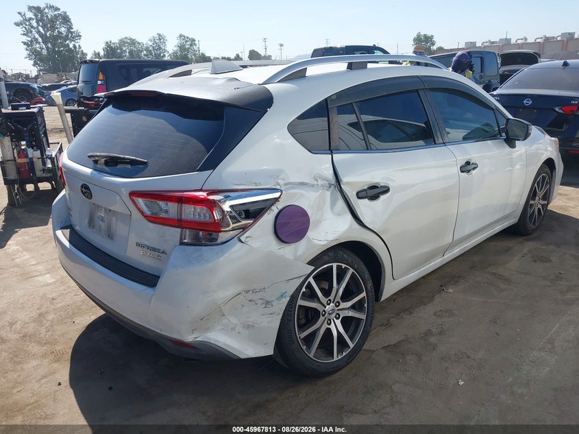 2017 SUBARU IMPREZA HATCHBACK 2.0L H-4 DI, DOHC, VVT, REGULAR , 152HP