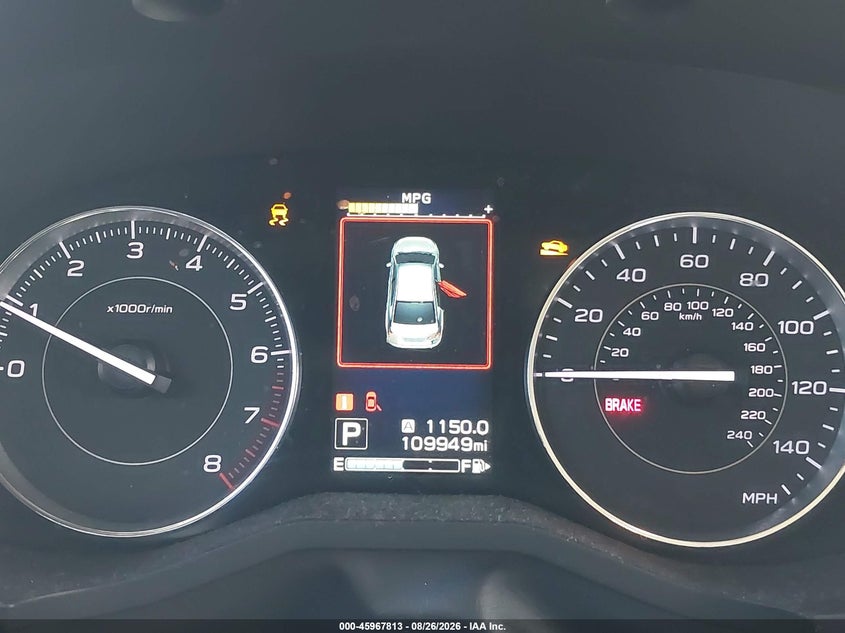 2017 SUBARU IMPREZA HATCHBACK 2.0L H-4 DI, DOHC, VVT, REGULAR , 152HP