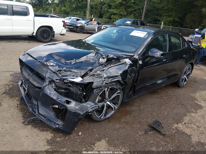 Vin: 7jrh60fw7pg250111, lot: 46467053, volvo s60 recharge plug-in hybrid t8 plus dark theme 20232