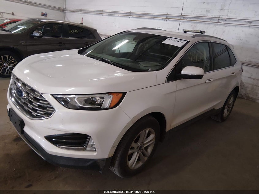 2019 Ford Edge, Rear, IAAI, VIN 2FMPK4J93KBC21375 — photo 2