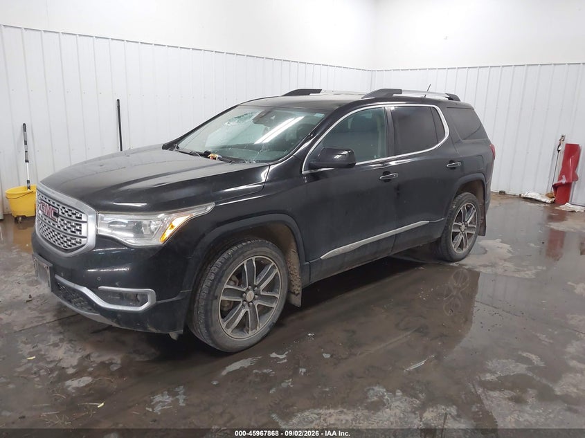 Vin: 1gkknxlsxjz100589, lot: 46467087, gmc acadia denali 20182