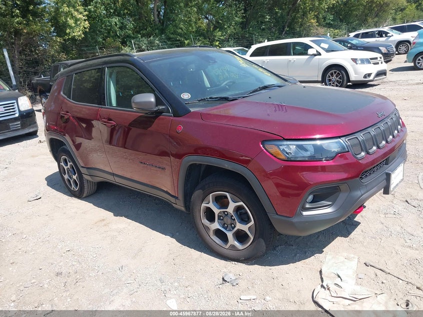 Vin: 3c4njddb0nt115052, lot: 46467096, jeep compass trailhawk 4x4 2022 img_1