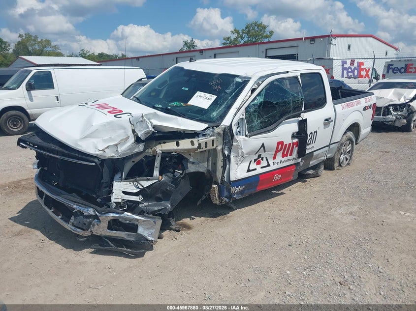 2019 Ford F-150, All Over, IAAI, VIN 1FTEW1E5XKKC38931 — photo 2