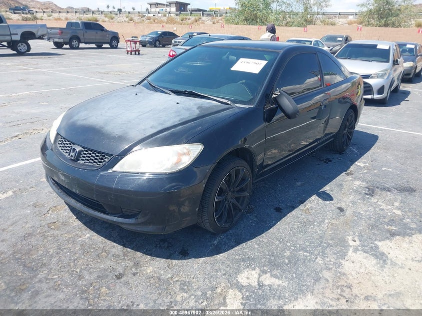 2004 Honda Civic, Left Side, IAAI, VIN 1HGEM22354L047205 — photo 2