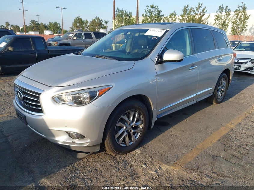 2013 Infiniti JX, Normal Wear & Tear, IAAI, VIN 5N1AL0MN1DC304729 — photo 2