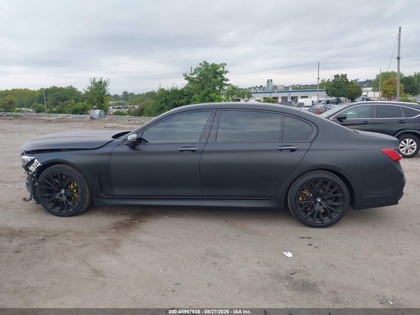 BMW 750 2022 VIN WBA7U2C07NCH45036