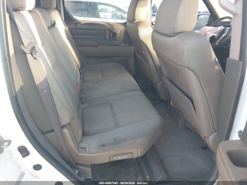 HONDA RIDGELINE 2008 VIN 2HJYK16378H508442