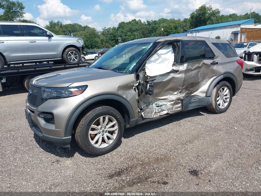 FORD POLICE INTERCEPTOR UTILITY 2022 VIN 1FM5K8AB1NGB86155