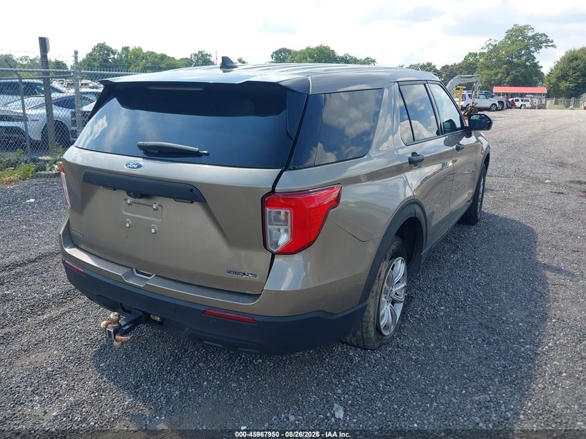 FORD POLICE INTERCEPTOR UTILITY 2022 VIN 1FM5K8AB1NGB86155