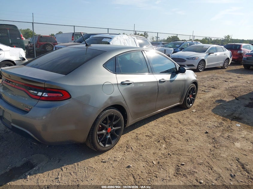 Vin: 1c3cdfbh0dd257833, lot: 46467183, dodge dart rallye 20134