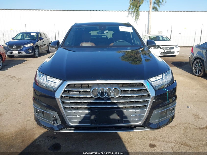 AUDI Q7 2017 VIN WA1LHAF78HD054600