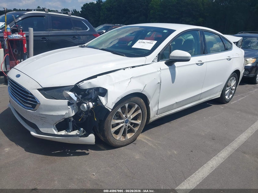 2020 Ford Fusion, Rear, IAAI, VIN 3FA6P0HD4LR159790 — photo 2