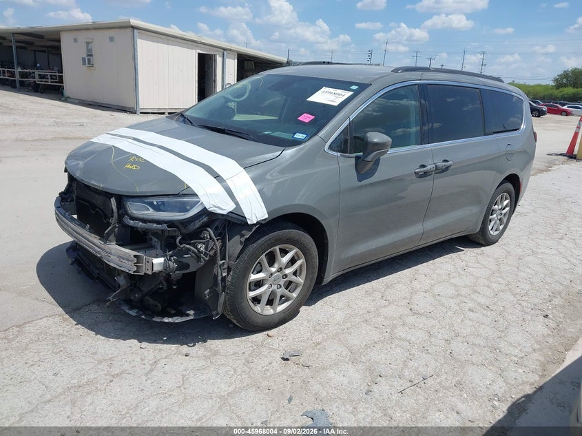 Vin: 2c4rc1bg0nr162108, lot: 46467223, chrysler pacifica touring l 20222