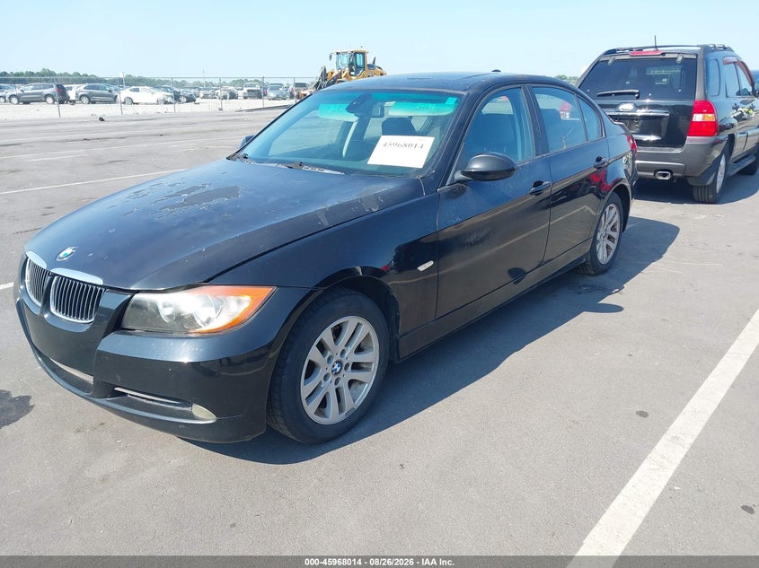 2007 BMW 3er, Обычный износ, IAAI, VIN WBAVA33527PV64064 — фото 2