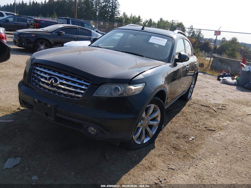 2004 Infiniti FX, Обычный износ, IAAI, VIN JNRAS08W14X213236 — фото 2