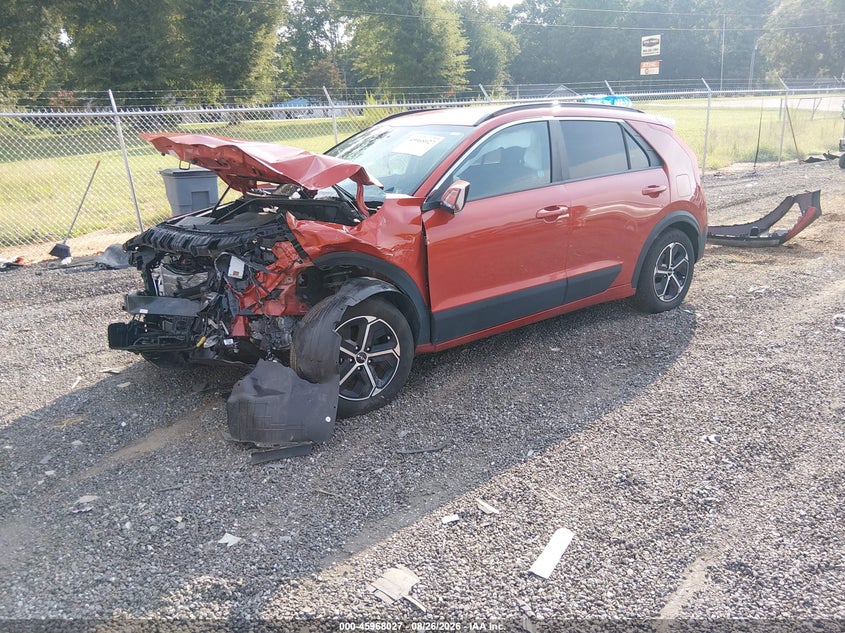 2023 Kia Niro, Front End, IAAI, VIN KNDCR3LE9P5108450 — photo 2