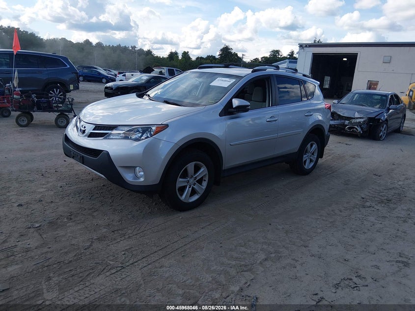 2014 Toyota RAV 4, Правый зад, IAAI, VIN 2T3RFREV8EW206409 — фото 2