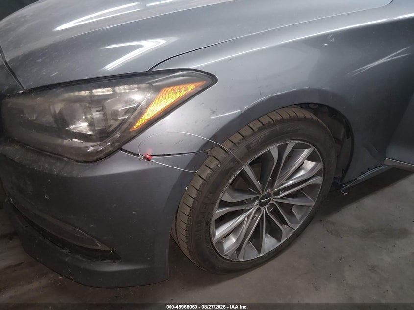 GENESIS G80 2017 VIN KMHGN4JE7HU203260