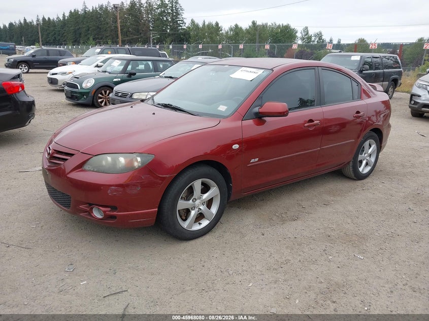 2006 Mazda 3, Обычный износ, IAAI, VIN JM1BK323161430277 — фото 2