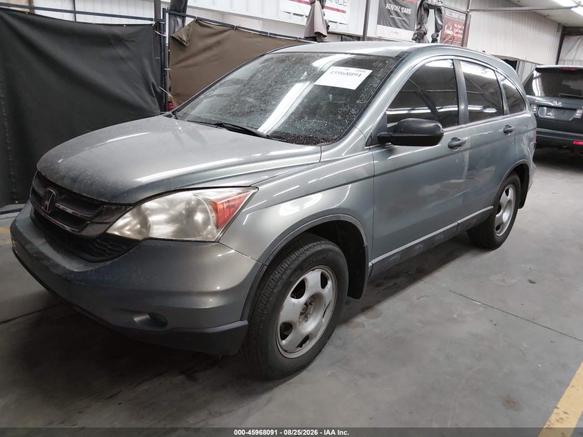 2011 Honda CR-V, Перёд и зад, IAAI, VIN 5J6RE3H33BL047656 — фото 2
