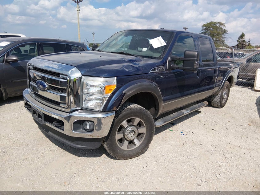 2013 Ford F250, Storm Damage, IAAI, VIN 1FT7W2B64DEB90758 — photo 2