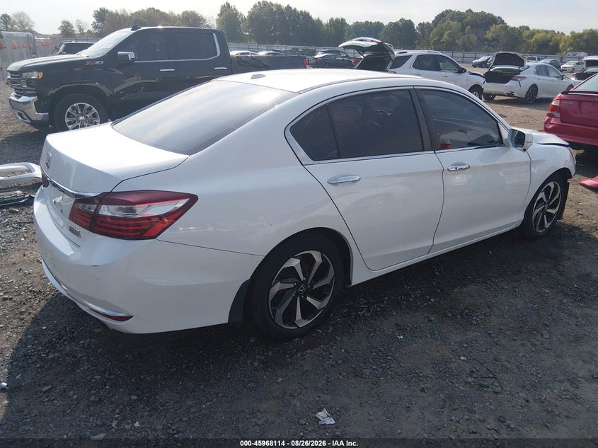 Vin: 1hgcr2f88ga017047, lot: 46467333, honda accord ex-l 20164