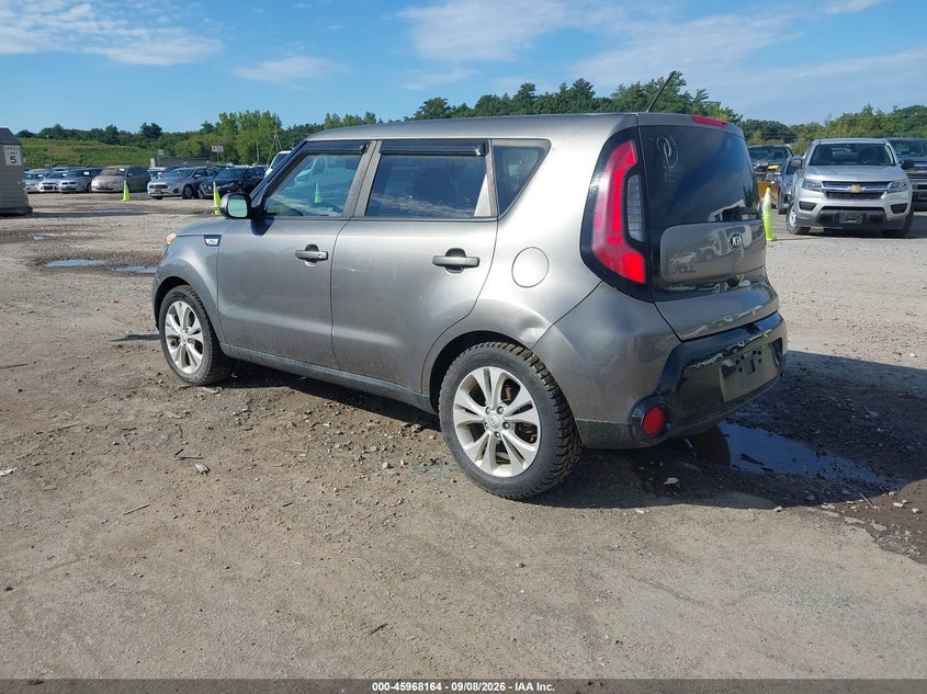 2016 KIA SOUL HATCHBACK 2.0L I-4 DI, DOHC, VVT, REGULAR , 164HP