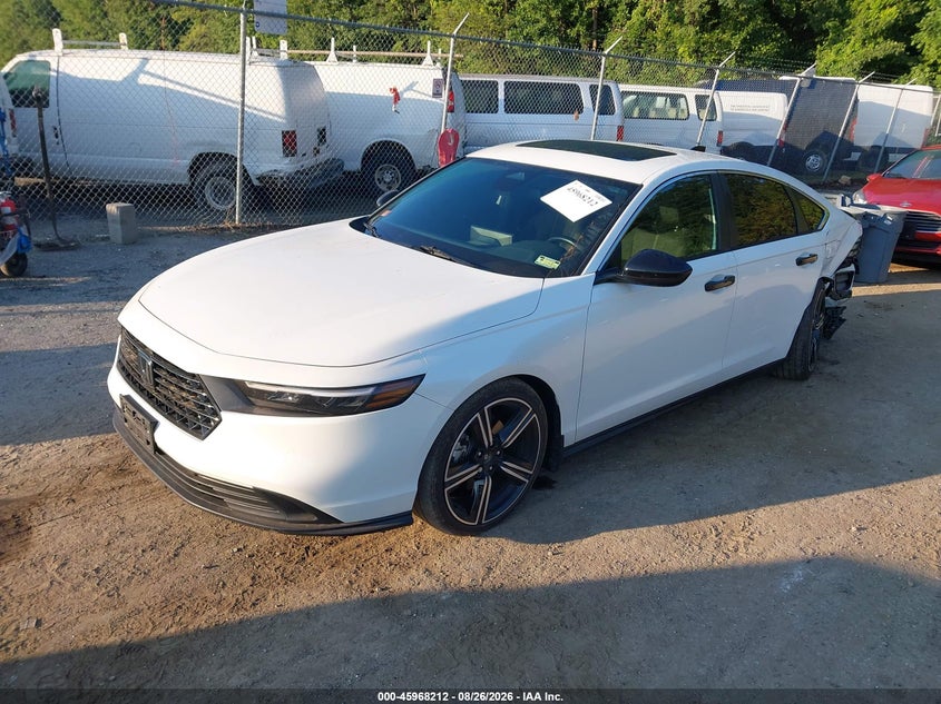 2024 Honda Accord, Удар ззаду, IAAI, VIN 1HGCY2F55RA009693 — фото 2