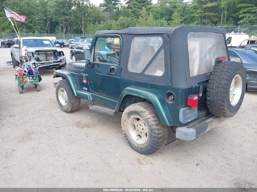 2000 JEEP WRANGLER auction photo 3