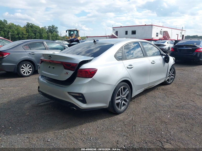 Vin: 3kpf34ad3ke045261, lot: 46467465, kia forte s 20194