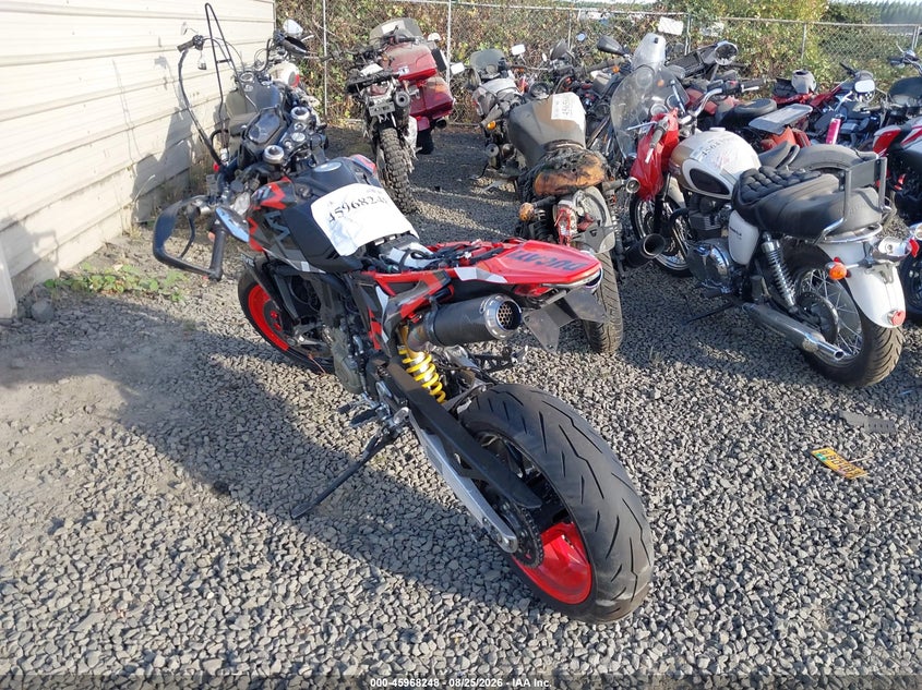 2026 DUCATI HYPERMOTARD auction photo 3