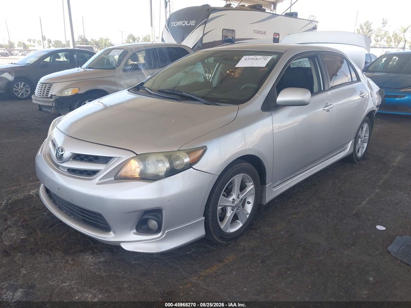 Vin: 5yfbu4ee2dp090045, lot: 46467489, toyota corolla s 20132