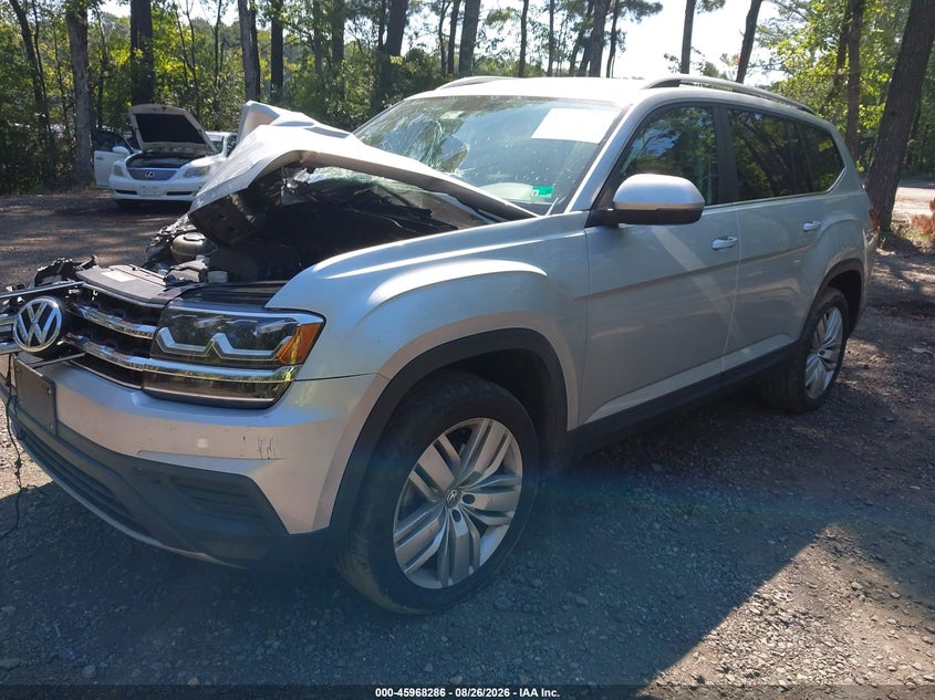 2018 Volkswagen Atlas, Удар спереду, IAAI, VIN 1V2AP2CA4JC531104 — фото 2