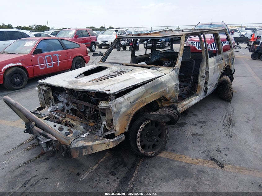 1995 Jeep Cherokee, Total Burn, IAAI, VIN 1J4FJ68S4SL665933 — photo 2