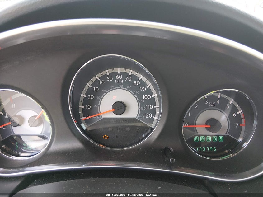 CHRYSLER 200 2012 VIN 1C3CCBBBXCN129342