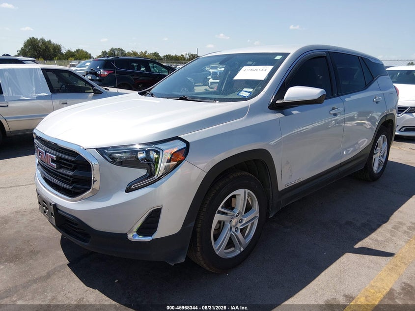 2019 GMC Terrain, Правый бок, IAAI, VIN 3GKALMEX6KL339235 — фото 2