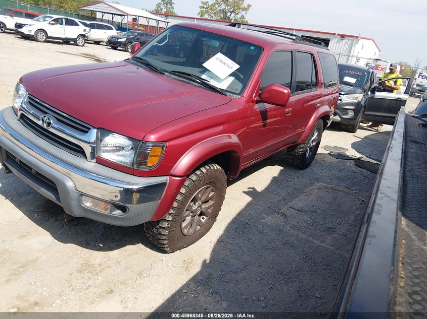 2002 Toyota 4Runner, Right Front, IAAI, VIN JT3HN86R620378064 — photo 2