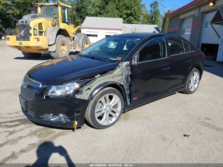 2014 Chevrolet Cruze, Front End, IAAI, VIN 1G1PG5SB1E7358995 — photo 2